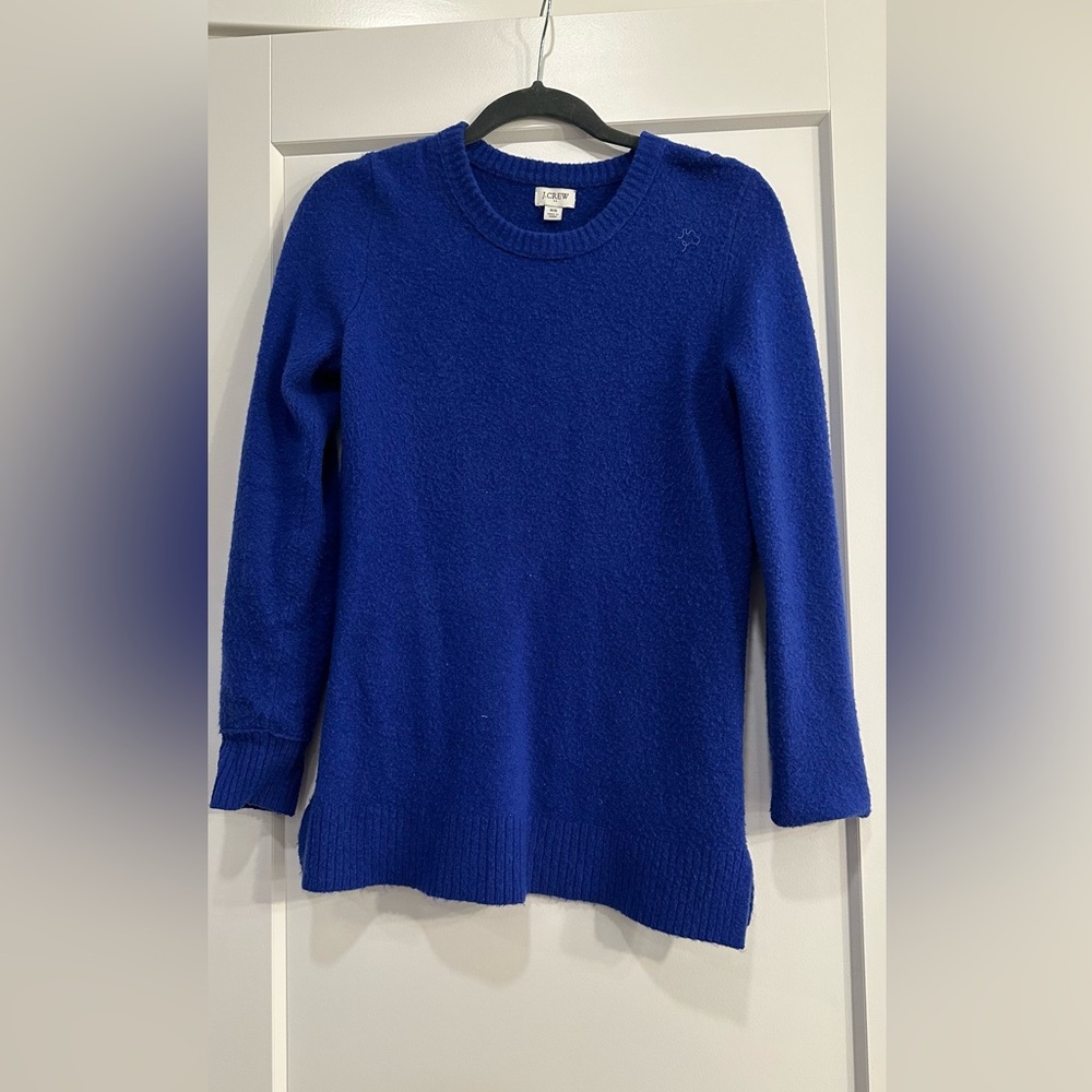 Bright Blue soft sweater